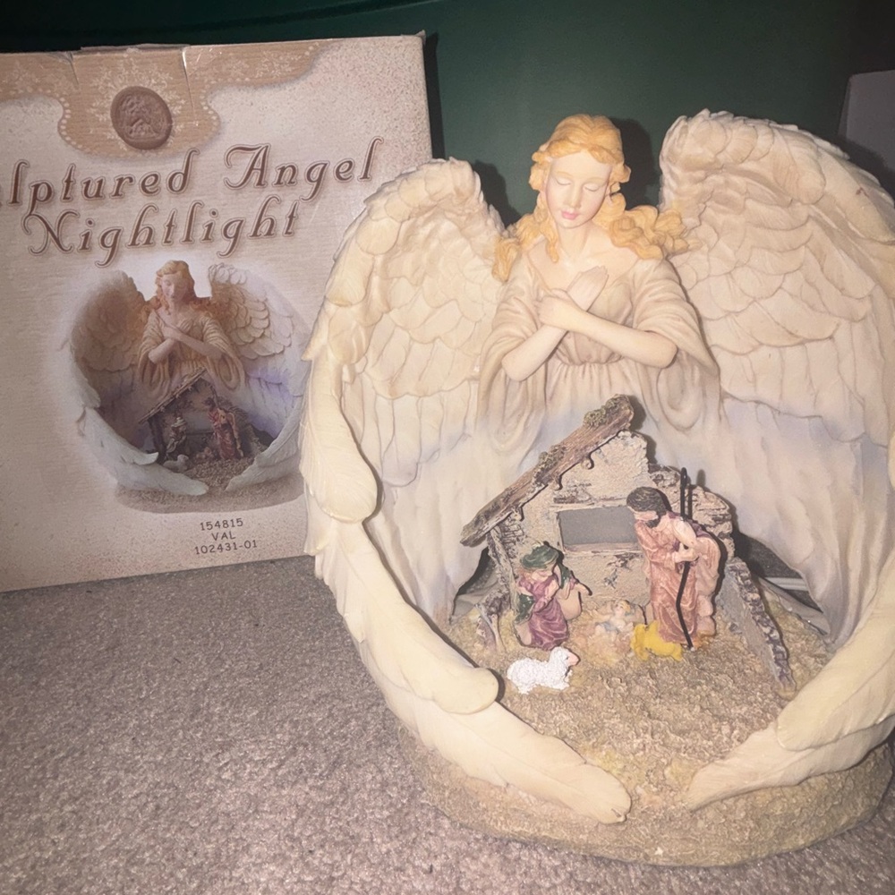 Sculptured Angel Nightlight
